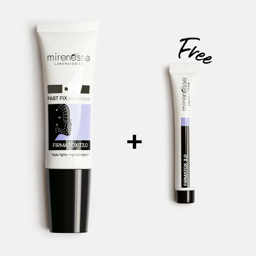Outlet ❤️ Mirenesse Firmatox T3.0 Triple Tightening Face Serum + Free Mini ✔️ 1 Outlet ❤️ Mirenesse Firmatox T3.0 Triple Tightening Face Serum + Free Mini ✔️