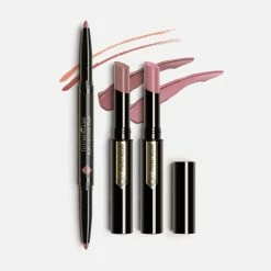 Promo ❤️ Mirenesse Cocktails At 7 French Kiss Warm Nude Glossy Kit 👍