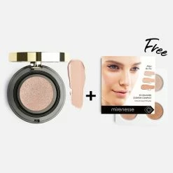 Cheap 🌟 Mirenesse 10 Collagen Cushion Foundation + Bonus Mini Kit 21. VIENNA 👏