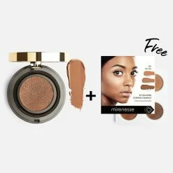New 🔥 Mirenesse 10 Collagen Cushion Foundation + Bonus Mini Kit 28.COCOA ✨
